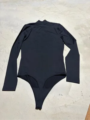 Abercrombie & fitch Long Sleeve Black Bodysuit medium thumbnail 4