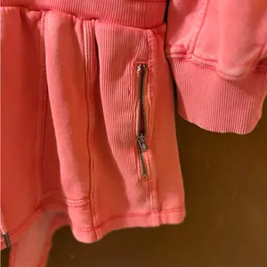 Free People Movement Intercept Romper in Hibiscus Pink thumbnail 7