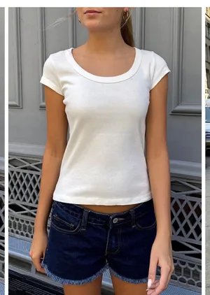 Brandy Melville Top White thumbnail 2