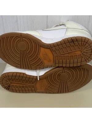 Nike Dunk High White Sail Gum Sneakers Women’s 7 thumbnail 7