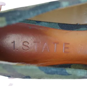 1.STATE Bennie Camo Skimmer Flats Camouflage‎ Pointed Toe Slip-On Shoes Size 7M thumbnail 9