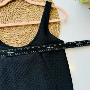 Anthropologie Maeve Dress Navy/Black Colorblock Sleeveless Pleated‎ Back Size M thumbnail 5
