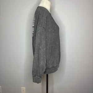 PINK - Grey "More Self Love" Graphic Crewneck thumbnail 2