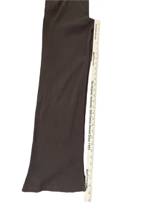 Everyday Casual Lounge Theory Waffle Easy Drawstring Pants - Dark Brown thumbnail 5