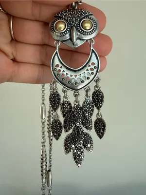Lucky Brand Owl Necklace thumbnail 7