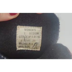 Vintage L.L bean Gray burgundy boots womens sz 7 thumbnail 7