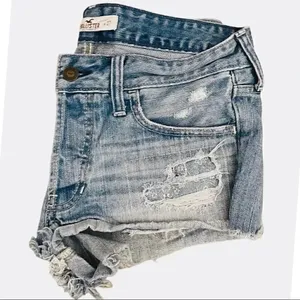 Hollister Mid-Rise Jeans Shorts SZ 27 thumbnail 3