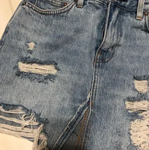 Free People Jean Skirt Mini thumbnail 3