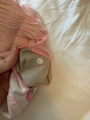 Pink and white track that Lululemon Shorts thumbnail 6
