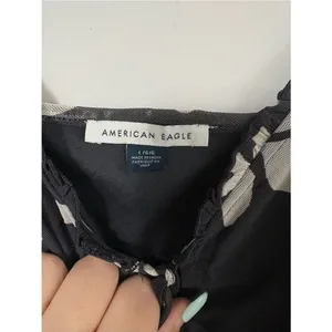 American Eagle AE Floral Daisy Mesh Midi Slip Dress Large Preppy Spring Summer thumbnail 3