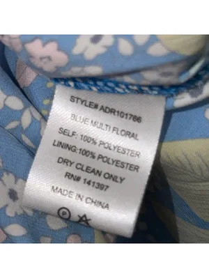 ASTR The Label Blue Floral Bustier Maxi Dress XL thumbnail 12