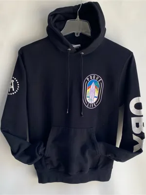 Champion hoodie Barstool Sports Pogue Life Outer Banks OBX sweatshirt Small thumbnail 1