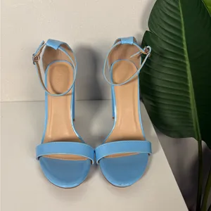 Charlotte Russe Blue Ankle Strap Heels thumbnail 2