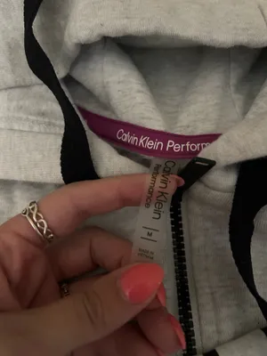 Calvin Klein Zip-Up Hoodie thumbnail 2