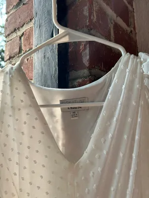 White Dress Size S petite thumbnail 4