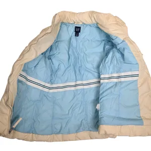 GAP Women's XS Vintage Cream Puffer Jacket thumbnail 8