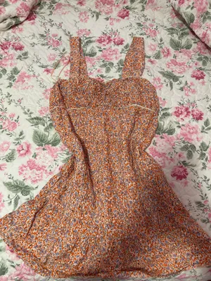 ZARA Dress Floral thumbnail 1