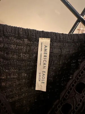 Black American Eagle Long Sleeve thumbnail 4