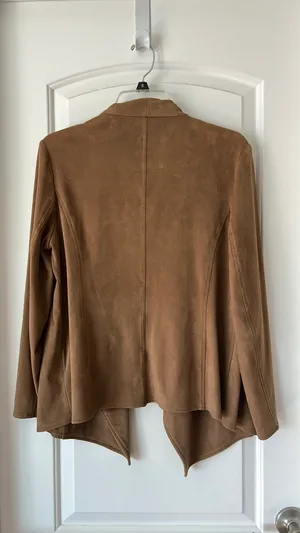 Faux Suede Cardigan thumbnail 4