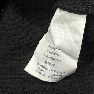 Madewell Black Textured Tie Blouse Top Women’s XL thumbnail 4