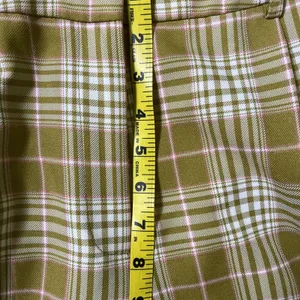 ASOS Plaid Pants Sz 6 Green Preppy Mod Retro Punk Skate Rocker Grunge Emo Ankle thumbnail 9