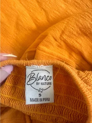 Blanco by Nature Zoey Dress Tangerine thumbnail 4