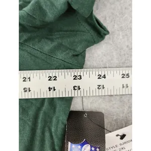 NEW Green Bay‎ Packers NFL T-shirt V-neck Football Tee Green Women's Plus 2XL thumbnail 6
