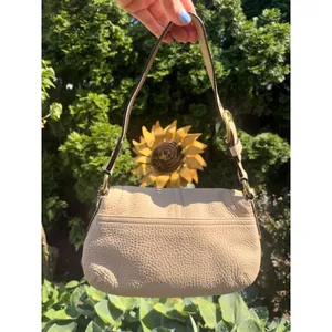 Coach Soho Flap‎ Bag Beige Pebbled Leather Shoulder Bag Vintage 11840 thumbnail 5