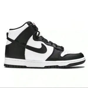 NIB Nike Dunk High Panda Black White Sneaker Shoe Women’s 8 Men’s 6.5 thumbnail 2