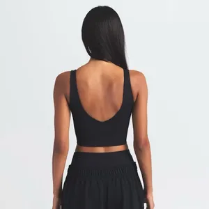 Nike Skims Matte V-Neck Longline Bra Obsidian Size XS thumbnail 2