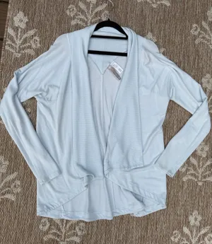 Athleta Light Blue Modal-Blend sweater thumbnail 1