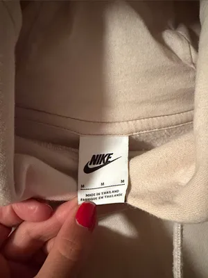 Nike Cream Oversized Hoodie Sweater thumbnail 2