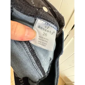 Articles of‎ Society Womens Jeans Sz 26 Dark Blue Lana Wash Skinny 5354PL-505E thumbnail 4
