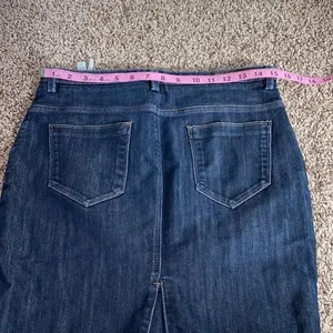 Zara‎ womens denim pencil skirt size 10 thumbnail 7