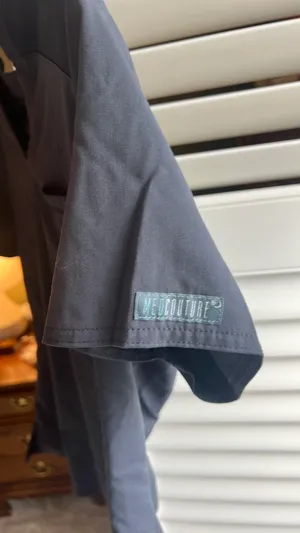 Med Couture V Neck Scrub Top thumbnail 4