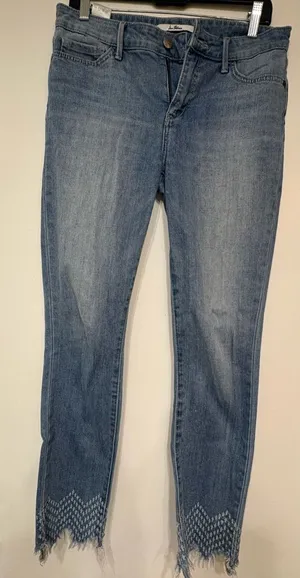 Sam Edelman Women's Straight Leg Blue Jeans thumbnail 1
