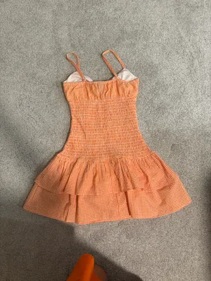 Target Orange Gingham Dress thumbnail 3