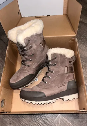 Sorel TIVOLI IV Parc waterproof taupe winter boots thumbnail 5