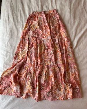 Fortunate One Floral maxi skirt & top set thumbnail 1