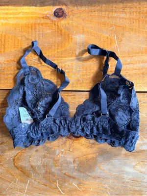 We are HAH black lace bralette XS thumbnail 2