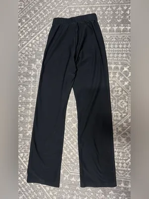 Nike Black Straight-Leg Performance Pants with Zip Pocket thumbnail 2