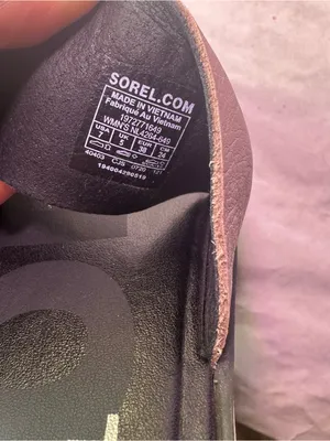Sorel Two-Band Slide Sandals in Pink and Black Snake Print thumbnail 10
