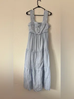 Nom Maternity Emma Midi Sundress sz small thumbnail 2