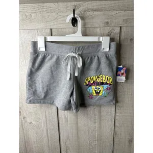 Nickelodeon SpongeBob Pink Tie-Dye Tank Top & Gray Fleece Shorts Size XS Women Juniors thumbnail 2