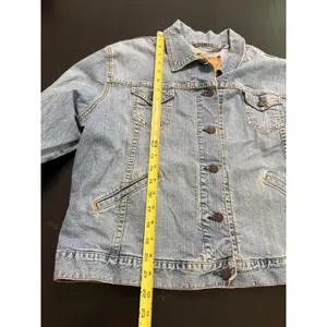 Vintage‎ Levi Strauss Signature Denim Jacket Light Wash Trucker Button Up Large thumbnail 3