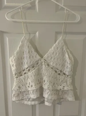 Beach top White Size M thumbnail 1