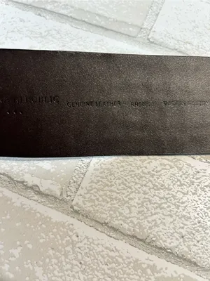 Woman’s Croc-Embossed Leather Belt - Dark Brown thumbnail 5
