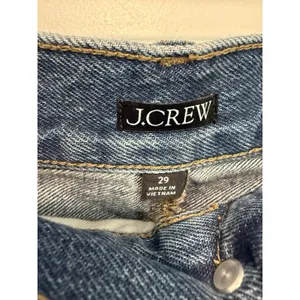 J. Crew Low-rise Frayed Denim Shorts Size 29‎ thumbnail 4