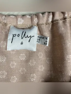 Princess Polly Tie-Front Puff Sleeve Mini Dress in Light Pink Dot SZ:0 thumbnail 8