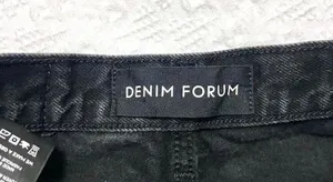 Aritzia Denim Forum The Joni High Rise Loose Jeans Black Size 23 thumbnail 5